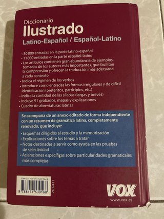 Diccionario Ilustrado Latín. Latino-Español/ Es...