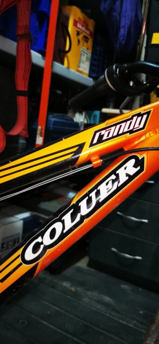 Bici Coluer Randy 24 Aluminio Naranja