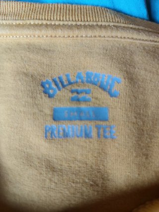 Camiseta Billabong Amarilla Logo Hexagonal