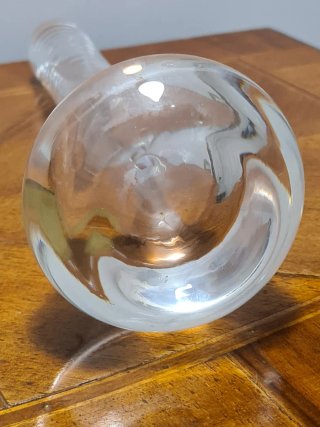 Vaso solifleur in vetro trasparente