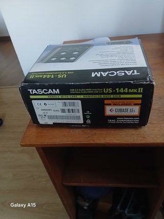 Interfaz Tascam US-144 MKII USB 2.0 Audio/MIDI