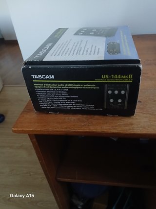Interfaz Tascam US-144 MKII USB 2.0 Audio/MIDI