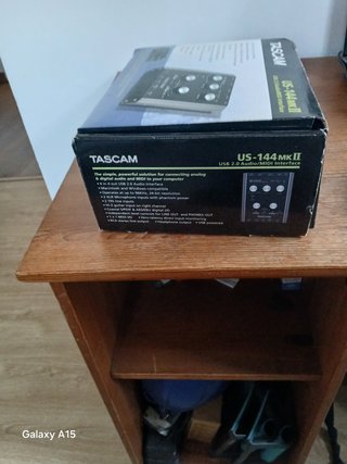 Interfaz Tascam US-144 MKII USB 2.0 Audio/MIDI
