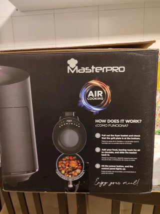 Freidora de Aire Masterpro 5L Cyclone 500