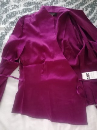 Camisa Adolfo Dominguez Morada Talla S