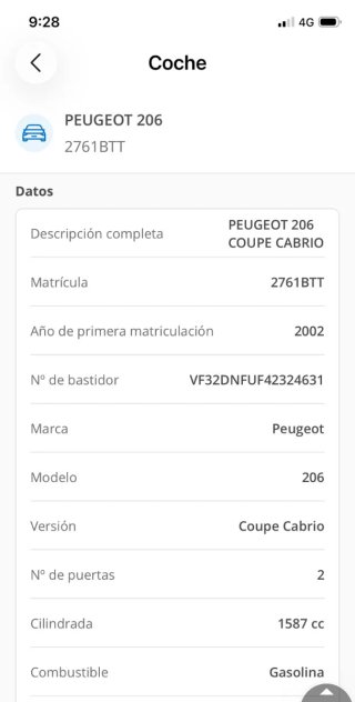 Peugeot 206 2002
