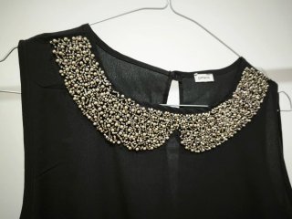 Vestito corto nero