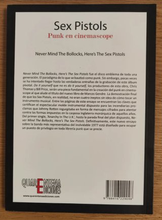 Pack 6 libros música punk y post-punk