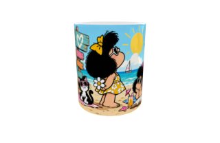 2 Tazas cerámica Mafalda verano