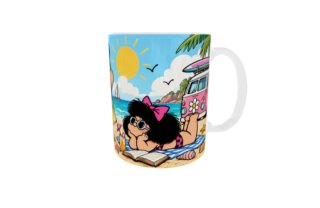 2 Tazas cerámica Mafalda verano
