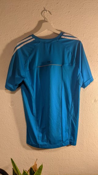Camiseta deportiva Adidas Azul Talla L
