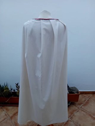 Capa medieval terciopelo grueso sin estrenar