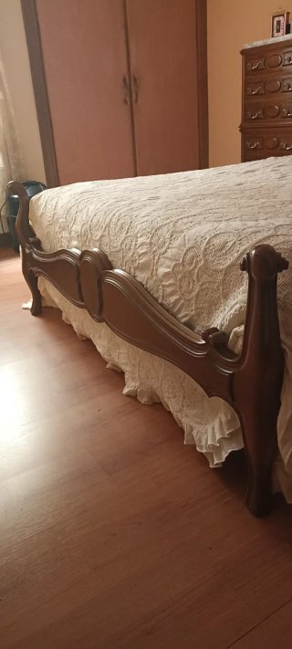 Cama madera haya 135x180cm