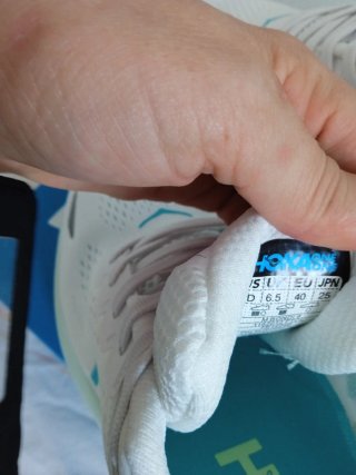 Hoka Bondi 9 Talla 40 Blanco/Verde
