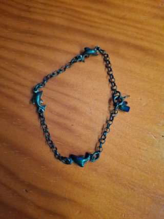 Pulsera Plata 925 Delfines Italia