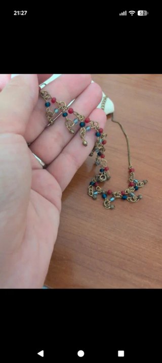 Collana Vestopazzo con perline