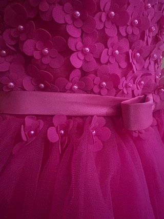 Vestido corto fiesta rosa