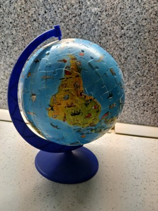 Mappamondo Puzzle Globo Terrestre