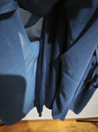 Vestito corto blu