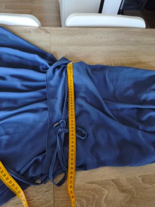 Vestito corto blu