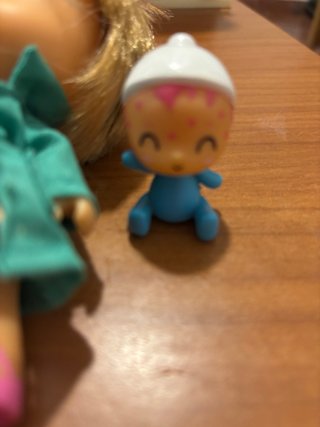 Barriguita y bebé enfermo