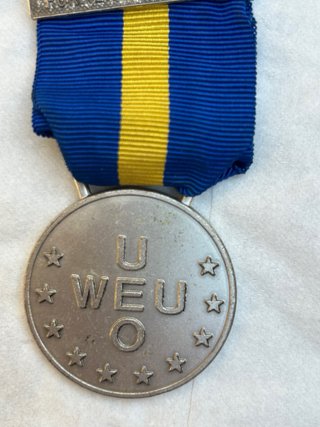 Medaglia ex Jugoslavia 1997 WEU