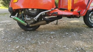 Vespa Cosa 125 Naranja