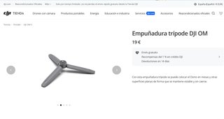 Estabilizador DJI Osmo Mobile 3 +Tripode. No Ikea