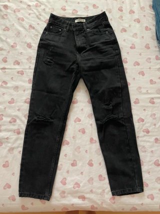 Pantalones vaqueros negros Pull&Bear