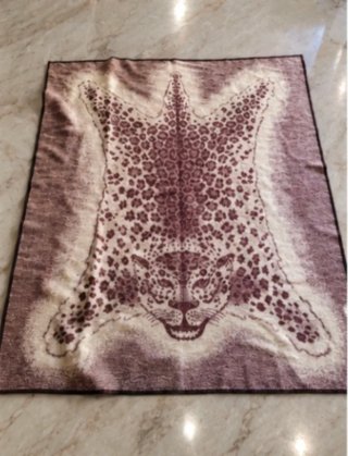 Manta diseño leopardo