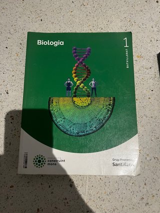 Libro de Biologia 1r bachillerato