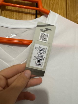 Camiseta Joma sin Mangas Blanca