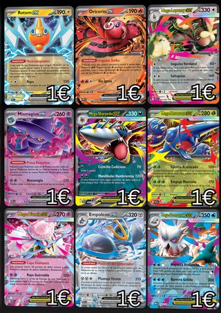 Cartas Pokémon EX (Español)