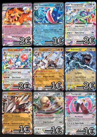 Cartas Pokémon EX (Español)