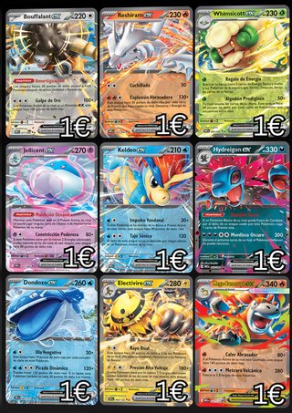 Cartas Pokémon EX (Español)