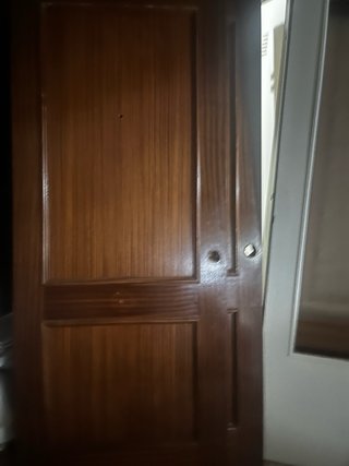 Puerta de madera exterior