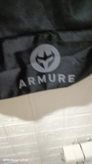 Chaqueta de moto ARMURE negra
