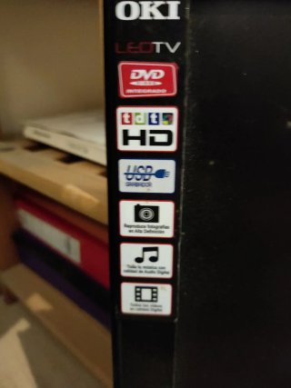 TV LED OKI con DVD Integrado