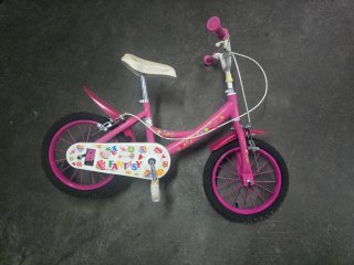 Bicicleta infantil rosa FANTASY