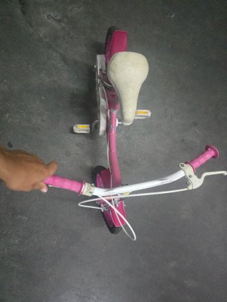 Bicicleta infantil rosa FANTASY