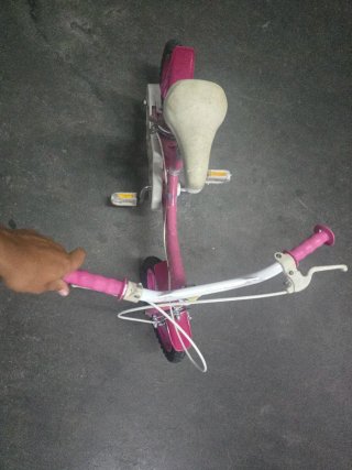 Bicicleta infantil rosa FANTASY