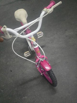 Bicicleta infantil rosa FANTASY
