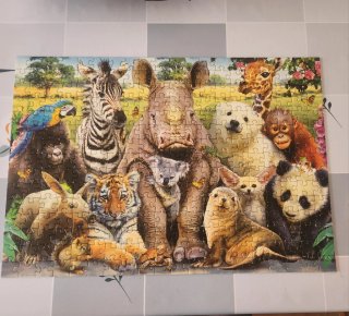 Puzzle Educa 300 Piezas Animales