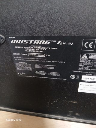 Amplificador Guitarra Fender Mustang I
