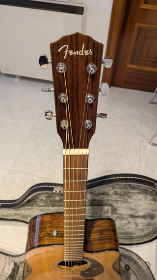 Guitarra Acústica Fender CD-140SCE + Estuche