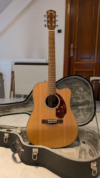 Guitarra Acústica Fender CD-140SCE + Estuche