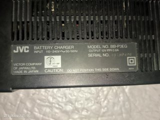 Cargador JVC BB-P3EG.
