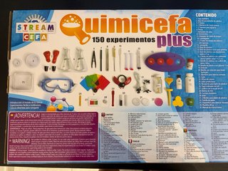 Quimicefa Plus 150 Experimentos Cefa Toys