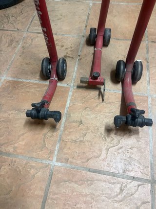 Caballetes para moto (2 unidades)