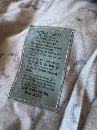 Pantaloni mimetici 6 colori